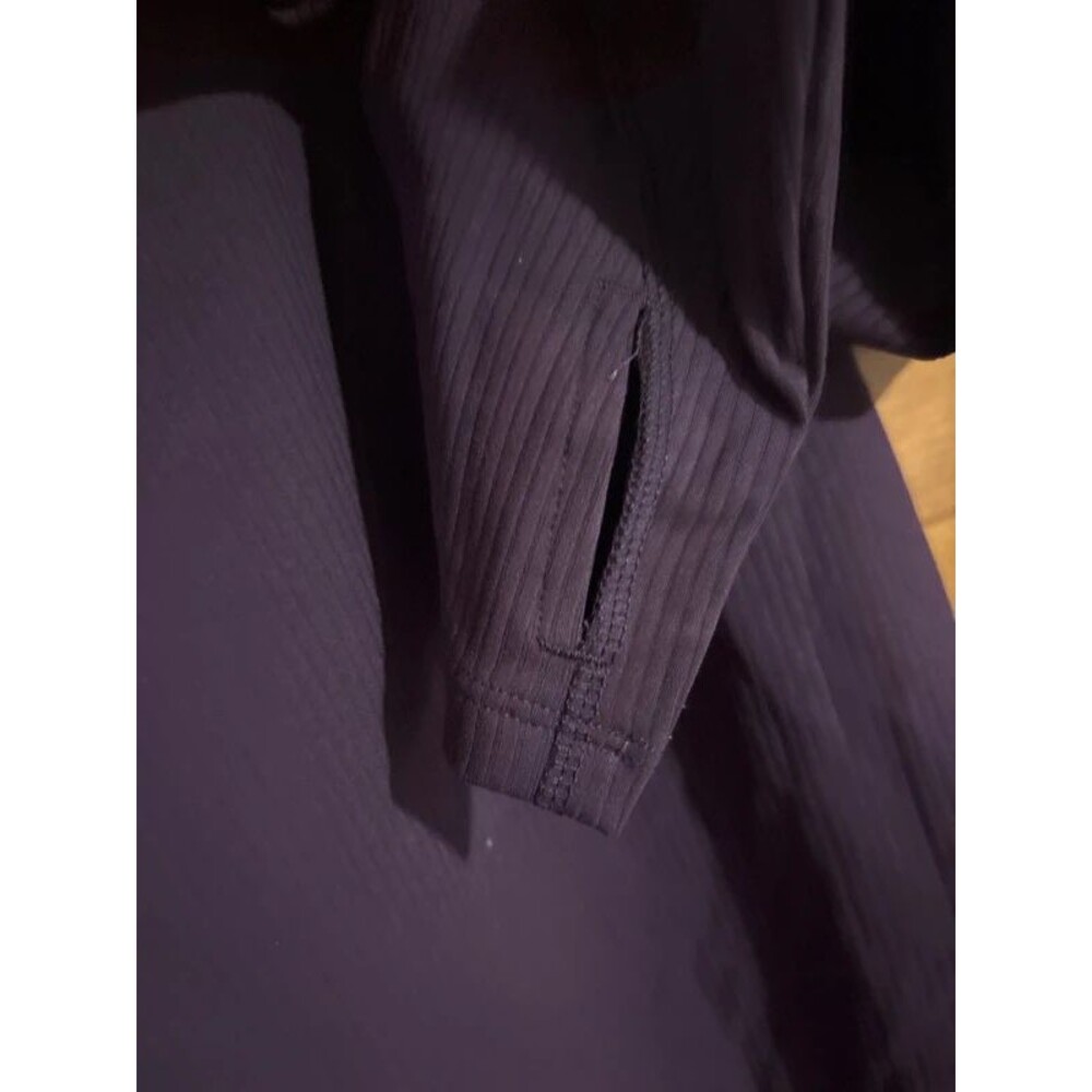 Active Ribbed quarter Zip - Picture 3 of 4